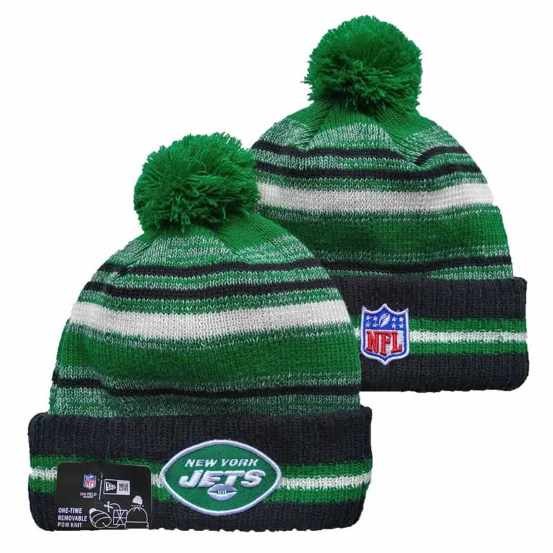 New York Jets Team Logo Knit Hat YD (11)